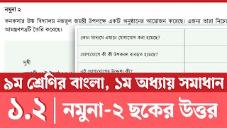 নবম শ্রেণির বাংলা ১ম অধ্যায় ১২ সমাধান  নমুনা ২ যোগাযোগের নমুনা  Class 9 Bangla Chapter 1 2024 [upl. by Enreval]