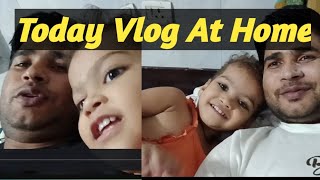 Today My Vlog At home With Aashvi ll Vlog No  5 [upl. by Rebe]