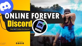 How to make a Discord Account Stay Online 247 Without Being Online [upl. by Ianaj]