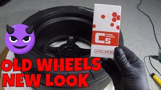 HOW TO Apply GTECHNIQ C5 Wheel Armour Ceramic Coating [upl. by Ginnifer]