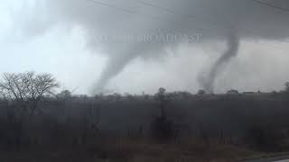 Tornados  Twins and Trunks and Stovepipes  March 5 2022  Iowa [upl. by Gardia]