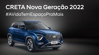 Hyundai CRETA Nova Geração 2022  AVidaTemEspaçoPraMais [upl. by Romano]