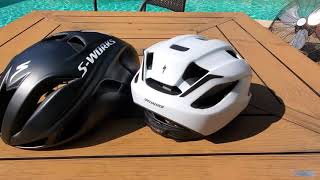 Specialized Most Expensive and Least Expensive Bike Helmet Featuring Specialized Evade and Align II [upl. by Leirza501]