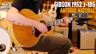 Gibson 1952 J185  Antique Natural [upl. by Sivle]