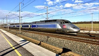 LGV EST EUROPÉENNE  TGV SPEED RAIL [upl. by Kwarteng]