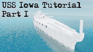 US Battleship Iowa Class Roblox Plane Crazy Tutorial [upl. by Lehsar]