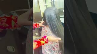 Smoothing result glatt hairstyle haircare smoothening trendingshorts [upl. by Uamak]