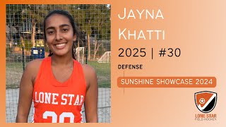 Jayna Khatti  2025 30  2024 Sunshine Showcase [upl. by Pieter]