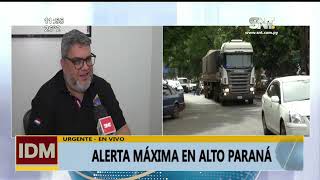 Alerta máxima en el Alto Paraná [upl. by Lerred]