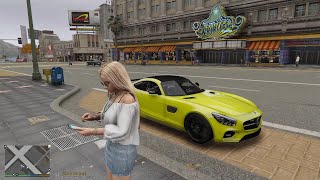 Gta 5 Lspdfr Playing As A BAD4SS LSPD Female Cop  AMG GT Undercover gta gta5 lspdfr [upl. by Ansaev]