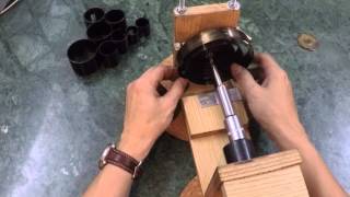 Clock Mainspring Winder With Letdown Chucks [upl. by Aitan]