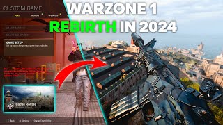 ✅ How to play OG Rebirth Island in 2024  MRON Warzone Full Tutorial  Cold War Weapons in MW2019 [upl. by Etienne]