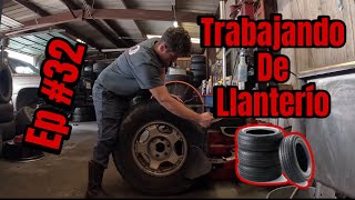 Trabajando de Llantero  Working at a tire shop  llantero  Ep 32 youtubeshorts [upl. by Iznek992]