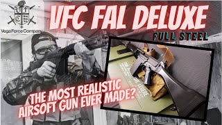 UNBOXING AND FIRST IMPRESSIONS  THE VFC FAL DELUXE FULL STEEL [upl. by Burhans]