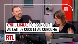 Cyril Lignac  sa recette du poisson cuit au lait de coco et au curcuma [upl. by Devinne]