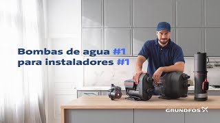 Bombas de agua Grundfos para instaladores 1 [upl. by Yerffoj652]