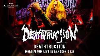 DeathTruction Mortiferum live in Bangkok 2024 MrFOX Live House LIVE [upl. by Patrizius]