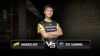 markeloff vs ESC 3 frags with famas  Mad Catz CSGO Invitational [upl. by Eneliak]