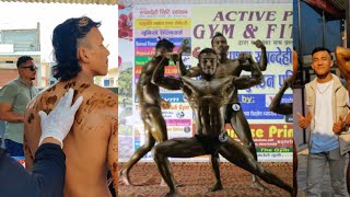 Roadies Ricin shrestha 55kg category bodybuilding 1 minute show himalayaroadies [upl. by Mirisola]