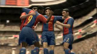 Real Madrid vs FC Barcelona FIFA 07 [upl. by Stillman348]