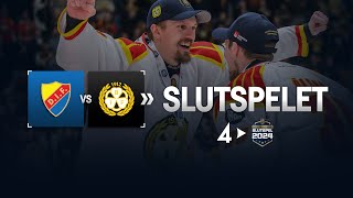 Final 47 Djurgården vs Brynäs  Highlights 234 [upl. by Vanzant571]