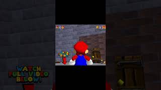 Bowser broke the door  Mario 64 Iceberg Explained  mario64 shorts [upl. by Kohsa]