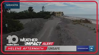 Beach conditions in Sarasota County remain unsafe [upl. by Landes]