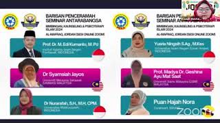 SEMINAR ANTARABANGSA BIMBINGAN KAUNSELING amp PSIKOTERAPI ISLAM [upl. by Strait]