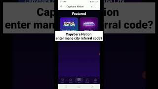 Capybara Nation New Task Aa Gaya Hai  Enter Mane City  Referral Code How To Capybara Nation [upl. by Laynad]