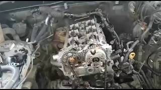 2TRFE Toyota Prado engine chain timing alignment step by step [upl. by Gustie545]