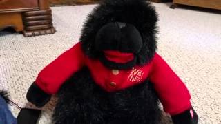 2 big plush singing gorillas wild thing and burning love [upl. by Esilec979]