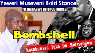 WATCH LIVE Yoweri Museveni Speaks TO ZImbabwe Army Kasukuwere Take On Mutsvangwa [upl. by Durst24]