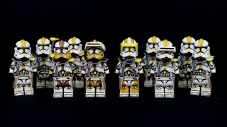 CUSTOM LEGO 327th Clone Troopers UNBOXING  AV Figures HAUL [upl. by Ishmul]