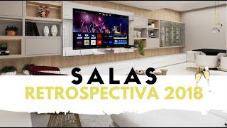 SALAS  RETROSPECTIVA 2018 6 LARISSA REIS ARQUITETURA [upl. by Lennahc]