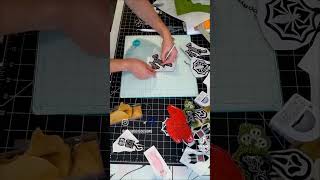 Cutting out planner accessories cutandsew sewingprojects diy vinyl timelapse craft cutting [upl. by Gilbertine]