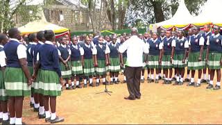 Ossen High School performs Marashi Ya Pemba during Madaraka Day [upl. by Deck119]