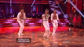 Zendaya amp Valentin Chmerkovskiy amp Gleb Savchenko  Salsa  Dancing With the Stars 2013  Week 8 [upl. by Asinet]