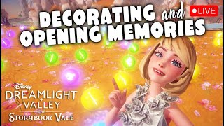 Decorating In DDV and Farming For Memories  DISNEY DREAMLIGHT VALLEY [upl. by Jarad483]