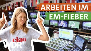 Hinter den Kulissen der FußballEuropameisterschaft bei der Sportschau  neuneinhalb  WDR [upl. by Ardyth]