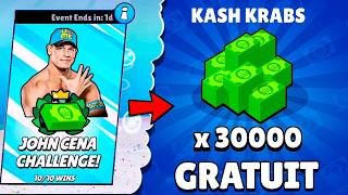 NOUVEAUX CADEAUX GRATUITS du CHALLENGE CACHÉ JOHN CENA 🔥 cest bien réel Merci Brawl Stars 🎁 [upl. by Aniar772]