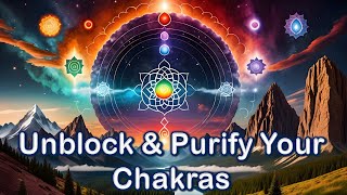 Deep Chakra Cleansing Restore Balance with Healing Sounds [upl. by Iborian930]