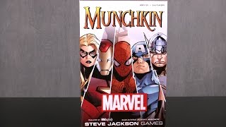 Munchkin Marvel from USAopoly [upl. by Cassell869]