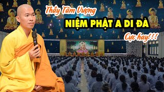 Niệm Phật A DI ĐÀ 6 CHỮ cực hay tại CHÙA HOẰNG PHÁP  THẦY TÂM VƯỢNG [upl. by Katzir594]