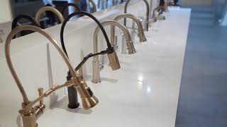 PIRCH  Faucet Display in our Solana Beach Showroom [upl. by Ittocs]