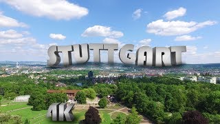 4K Stuttgart  Tour with the DJI OSMO and the DJI Phantom 4 Part 2 [upl. by Ben]