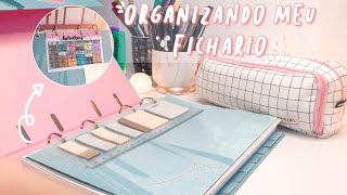 ORGANIZANDO MEU FICHÁRIO  DICAS 2021 [upl. by Haret]