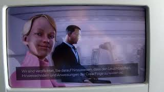 Safety video Lufthansa Airbus a380800 [upl. by Nwaf]