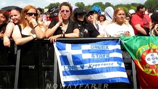 230721 STRAY KIDS  LOLLAPALOOZA  Fans bring their flags all around the 🌎 Live in Paris 스트레이 키즈 [upl. by Vic]