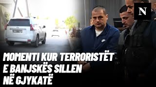 Të buzëqeshur Momenti kur terroristët e Banjskës sillen në Gjykatë [upl. by Mcclure316]