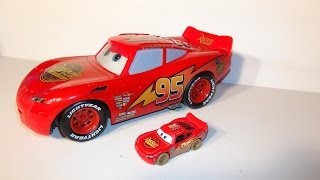 Pixar Cars Lightning McQueen featuring Fast Talkin Lightning McQueen walk through and full Demo [upl. by Nedra]